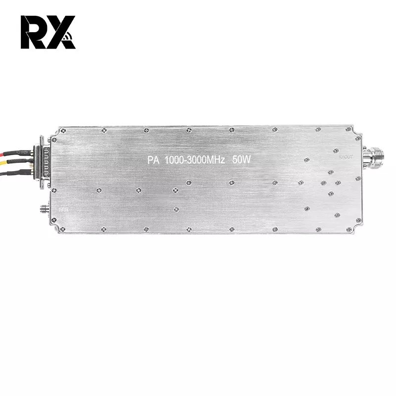 Módulo amplificador de potência de banda larga 1000-3000MHz 50W