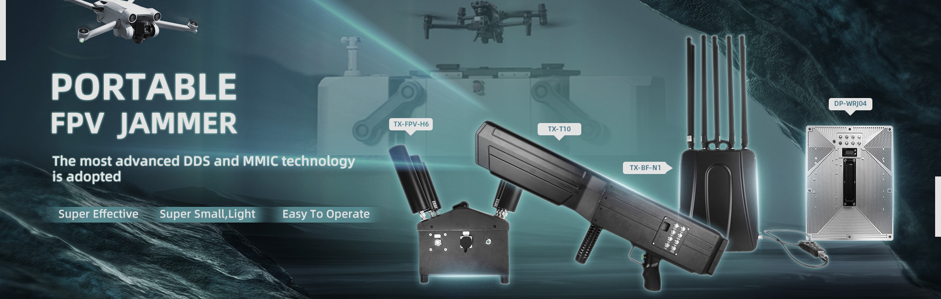 China Bloqueador de drones Fornecedores
